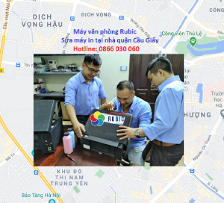 Sửa máy in tại đường Hoàng Quốc Việt Cầu Giấy