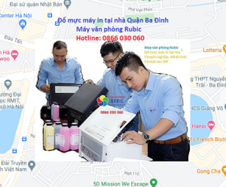 Đổ mực máy in tại đường La Thành Ba Đình